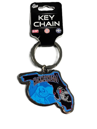 Hammerheads FL State Keychain