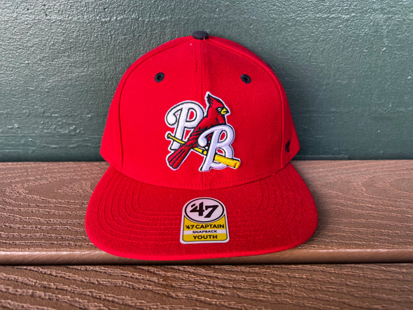 Palm Beach Cardinals Youth Red Snapback